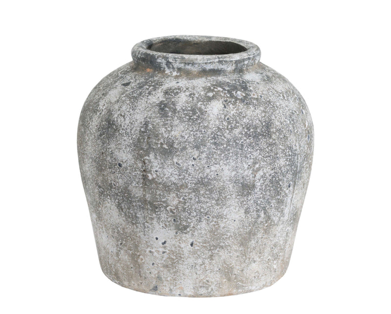 Chunky stone rustic vase