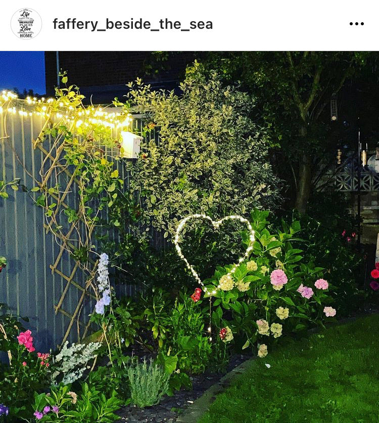 Large Metal Garden Heart Stake 135cm Tall