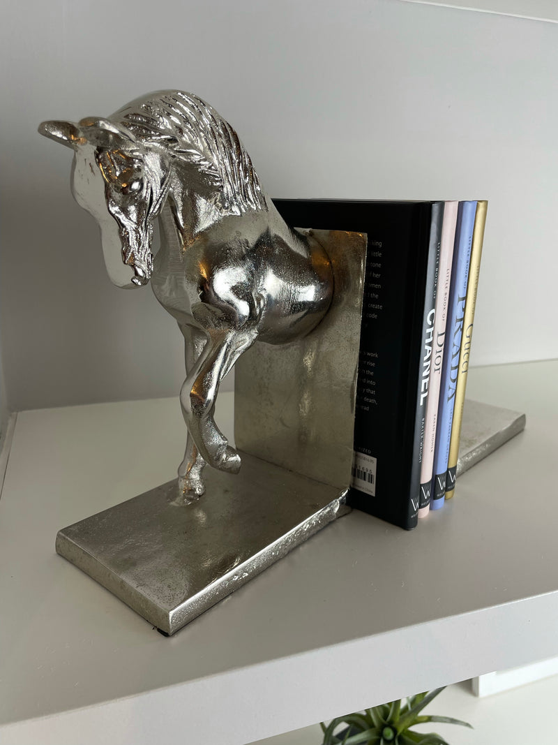 Set of horse bookends