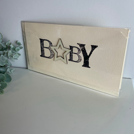 Handmade New Baby card