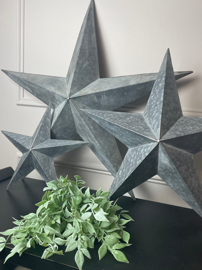 Medium Metal Barn Star 34cm