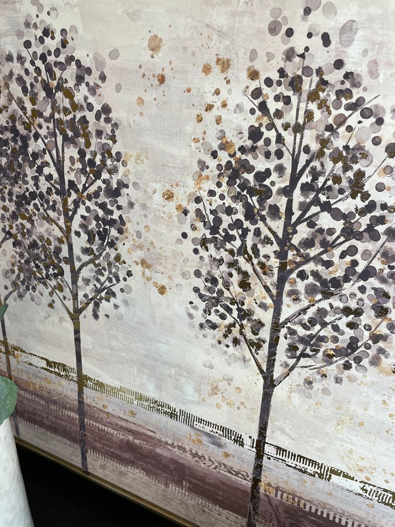 Tree framed canvas print