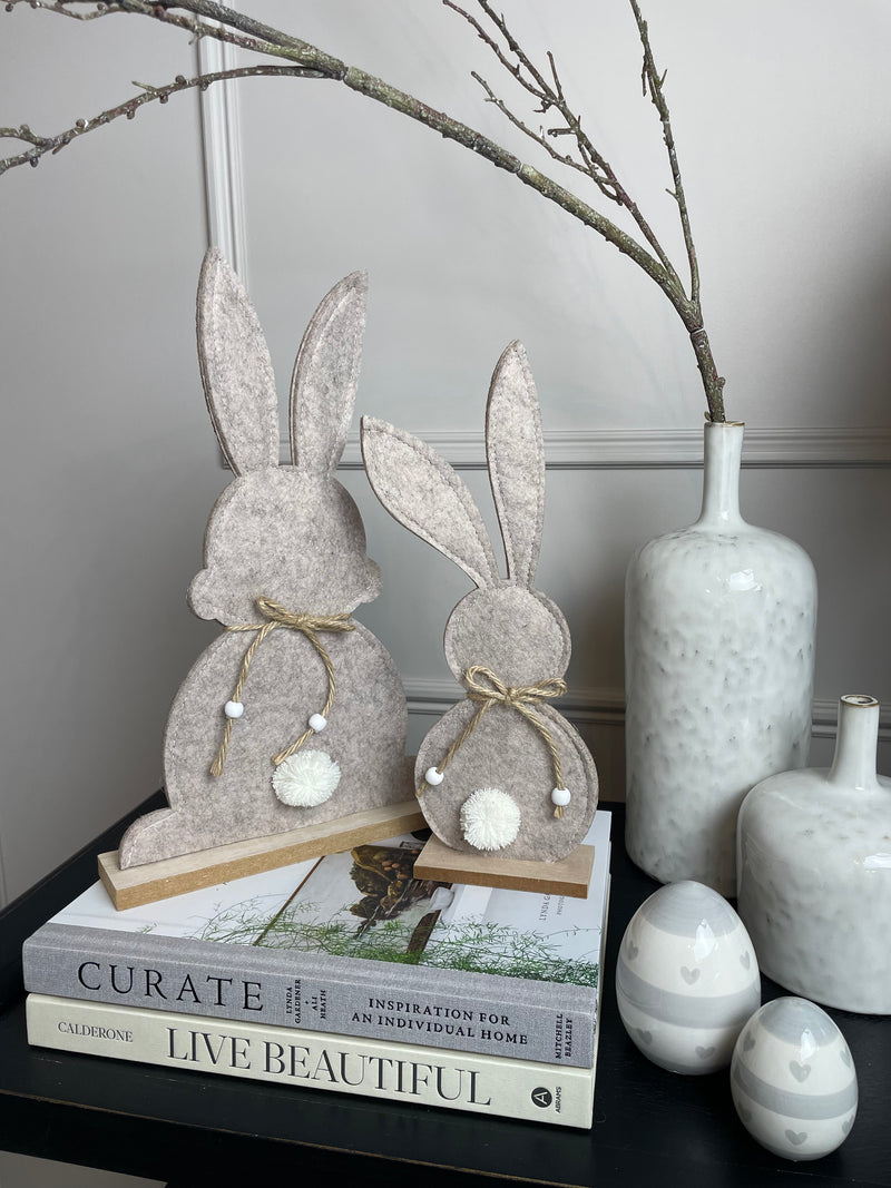 Easter Large Felt standing bunny rabbit