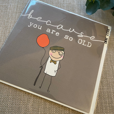 Cheeky Male Birthday Card