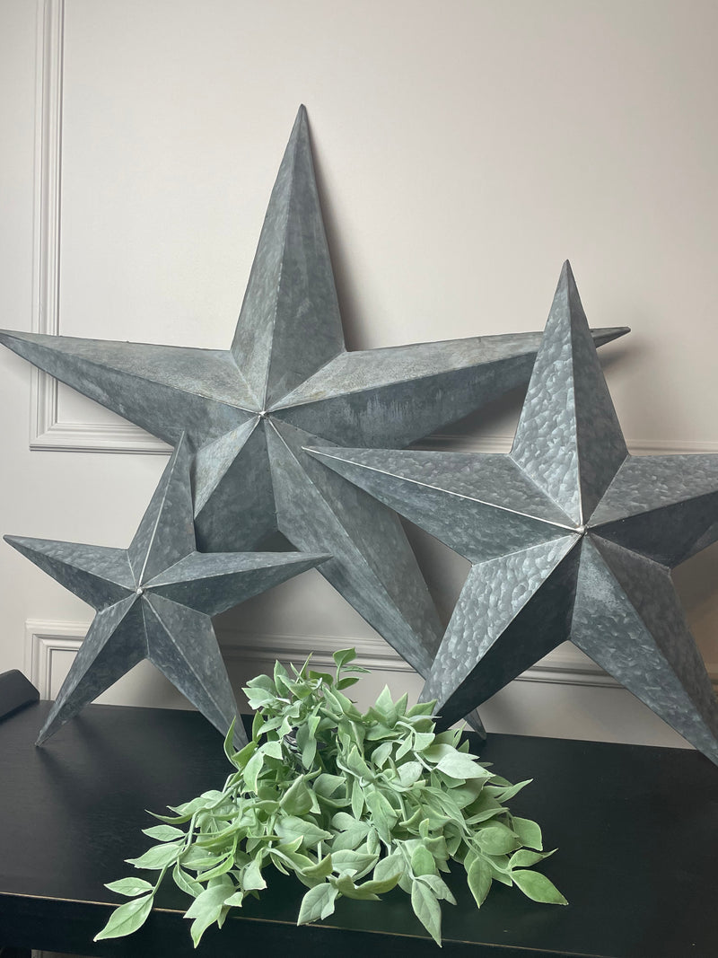 Medium Metal Barn Star 34cm