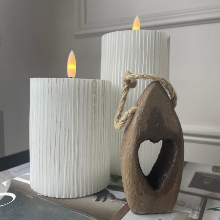 Heart wooden hanging Bouy