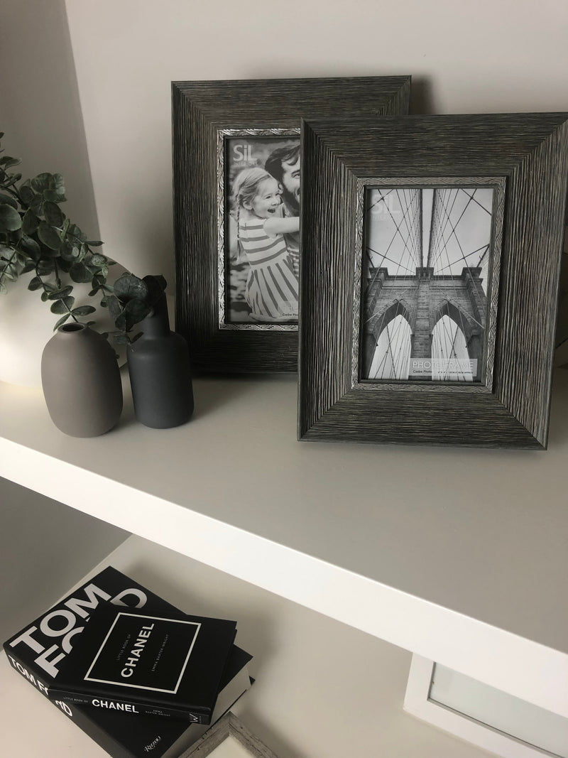 Store seconds silver lattice side table