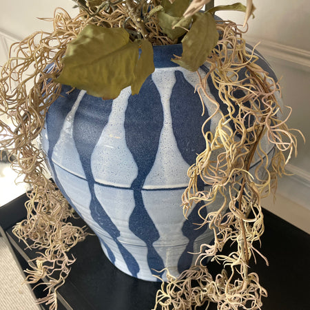 Faux Beige Spanish Moss Spray